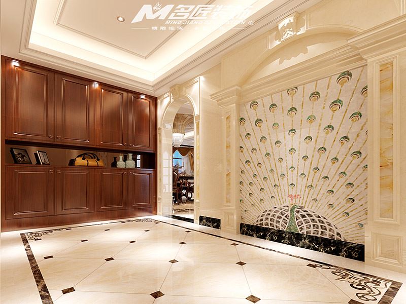 揭陽(yáng)市佳兆業(yè)&middot;城市廣場(chǎng)歐式風(fēng)格四居室裝修案例