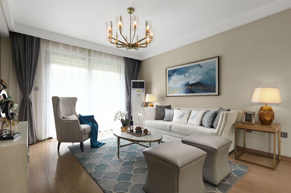 惠州市蓮子塘小區歐式風格三居室裝修案例