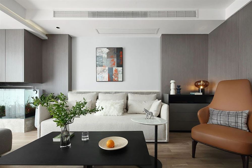 佛山市金地藝境天成現代簡約風格三居室裝修案例