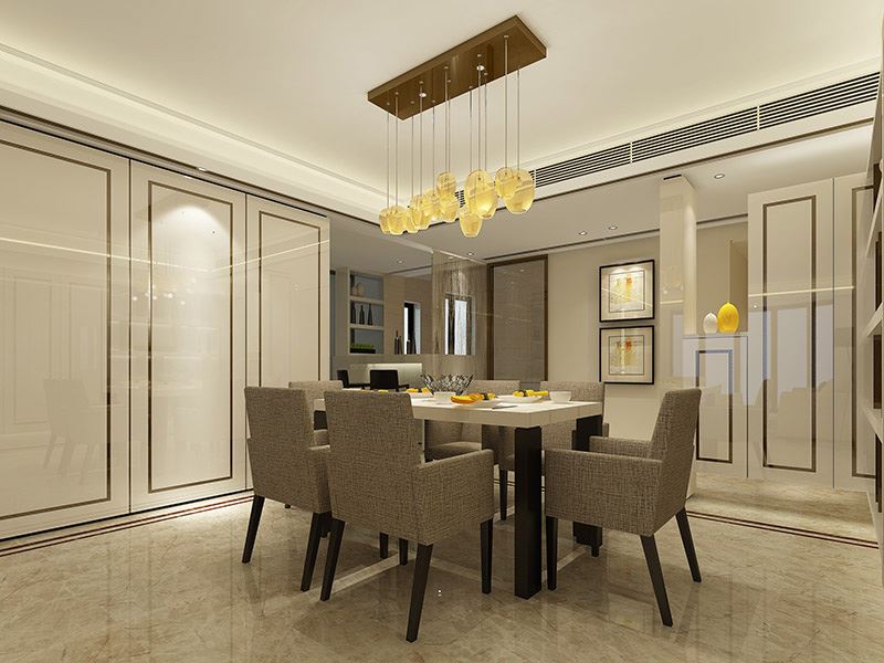 常州市中央花園現代簡約風格三居室裝修案例