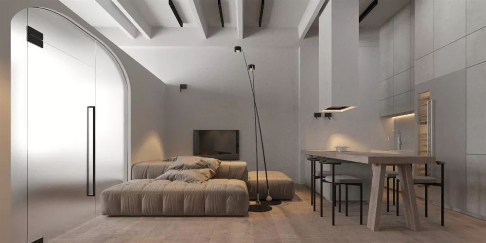 佛山市君御海城現(xiàn)代簡約風(fēng)格三居室裝修案例