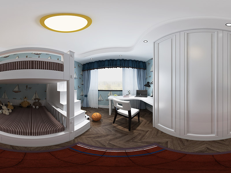 佛山市旭輝江山新中式風格別墅裝修案例