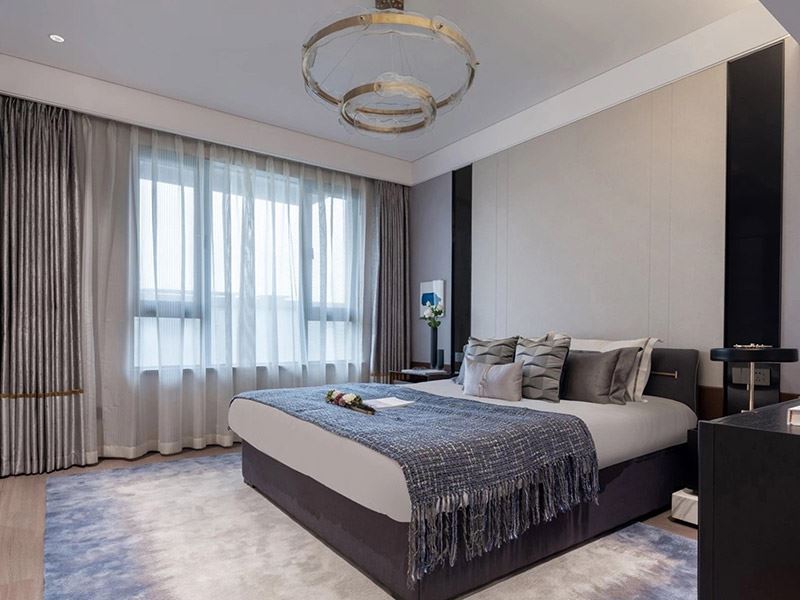 河源市百利保花園現代簡約風格三居室裝修案例