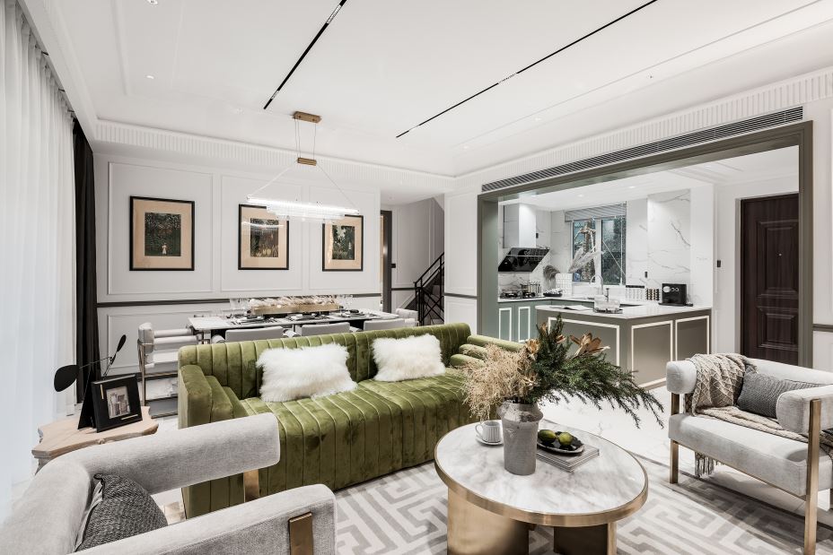 江門市百富園歐式風格復式裝修案例