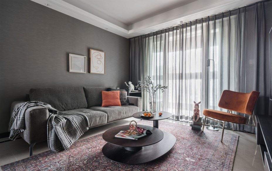 江門市文昌花園現代簡約風格三居室裝修案例