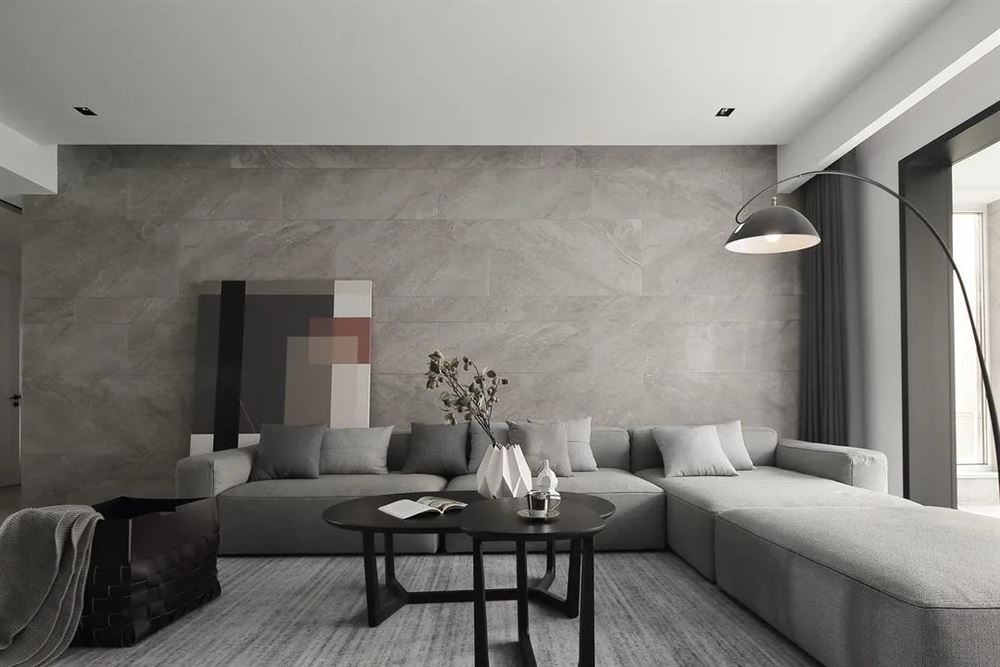 清遠市楓仕丹頓輕奢風格四居室裝修案例