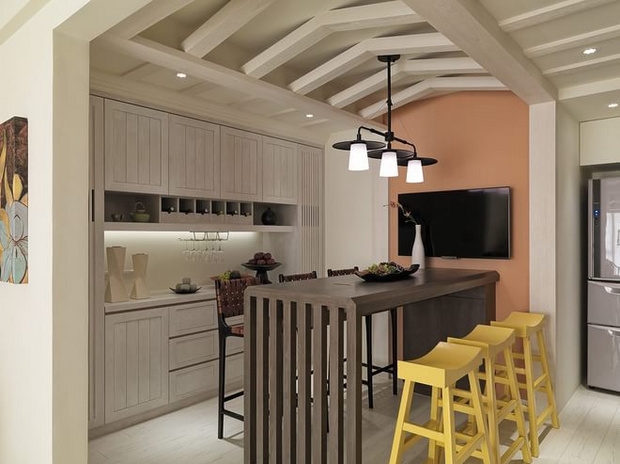 廣州裝修公司地中海風格室內裝修效果圖-餐廳 廣州裝修公司地中海風格室內裝修效果圖-餐廳