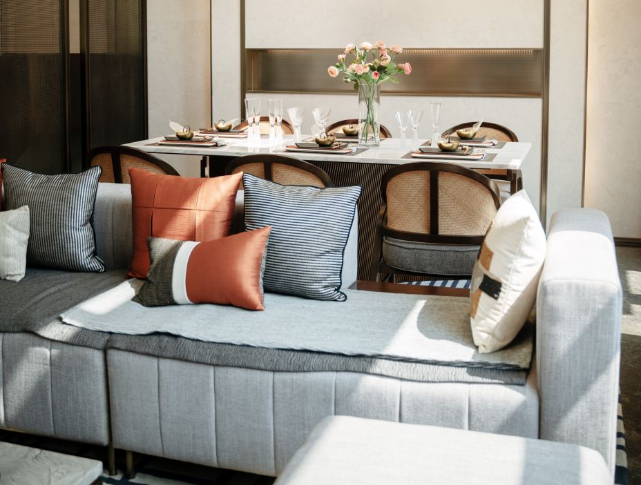 江門市匯銀江南富灣新中式風(fēng)格別墅裝修案例