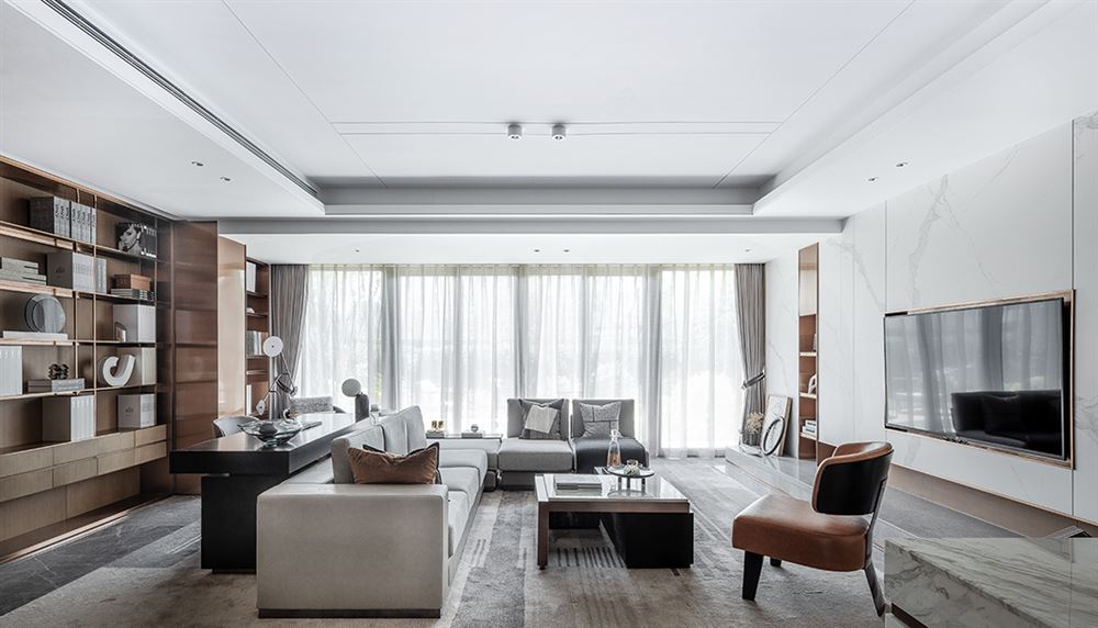 佛山市建發&middot;融創&middot;雅居樂丨和璽現代簡約風格三居室裝修案例