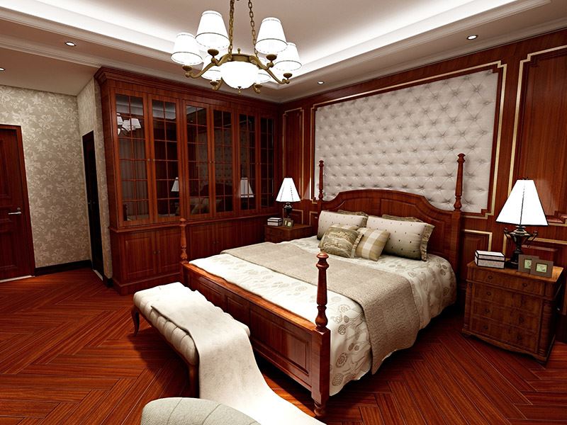 佛山市弘陽德商昕悅府新中式風格四居室裝修案例