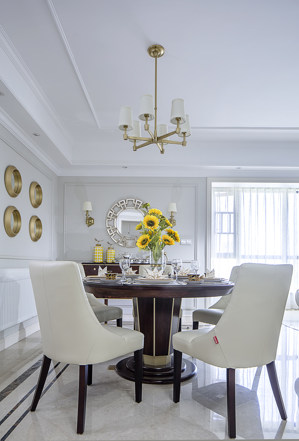 歐式輕奢風(fēng)格家裝設(shè)計室內(nèi)裝修效果圖-餐廳 歐式輕奢風(fēng)格家裝設(shè)計室內(nèi)裝修效果圖-餐廳