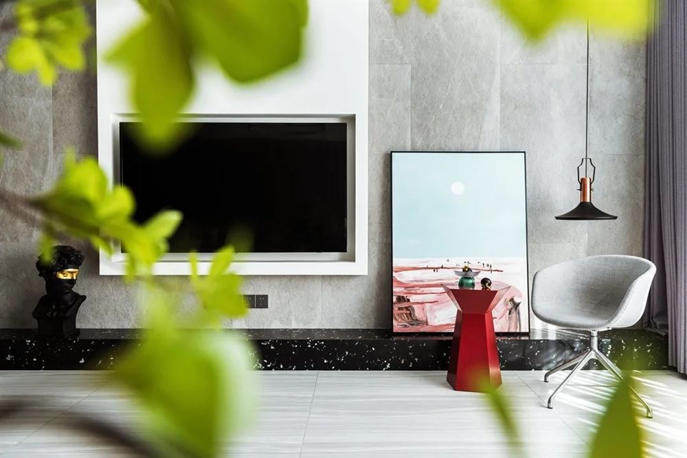 陽江市翠逸家園北歐風格三居室裝修案例