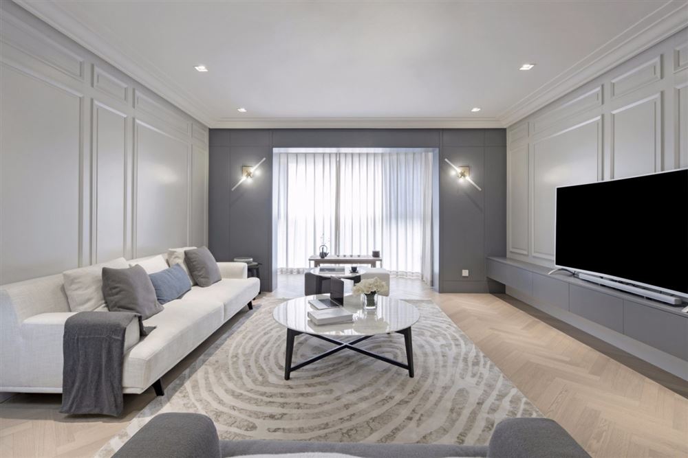 湛江市九里楊嘉園現(xiàn)代簡約風(fēng)格四居室裝修案例