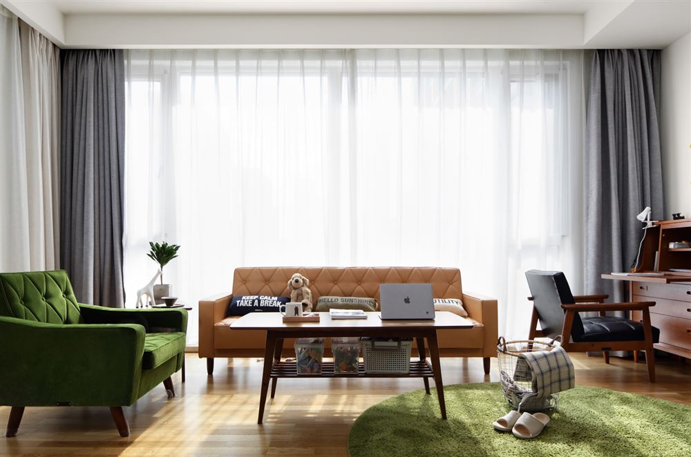 佛山市鵬瑞&middot;三龍灣1號現代簡約風格三居室裝修案例