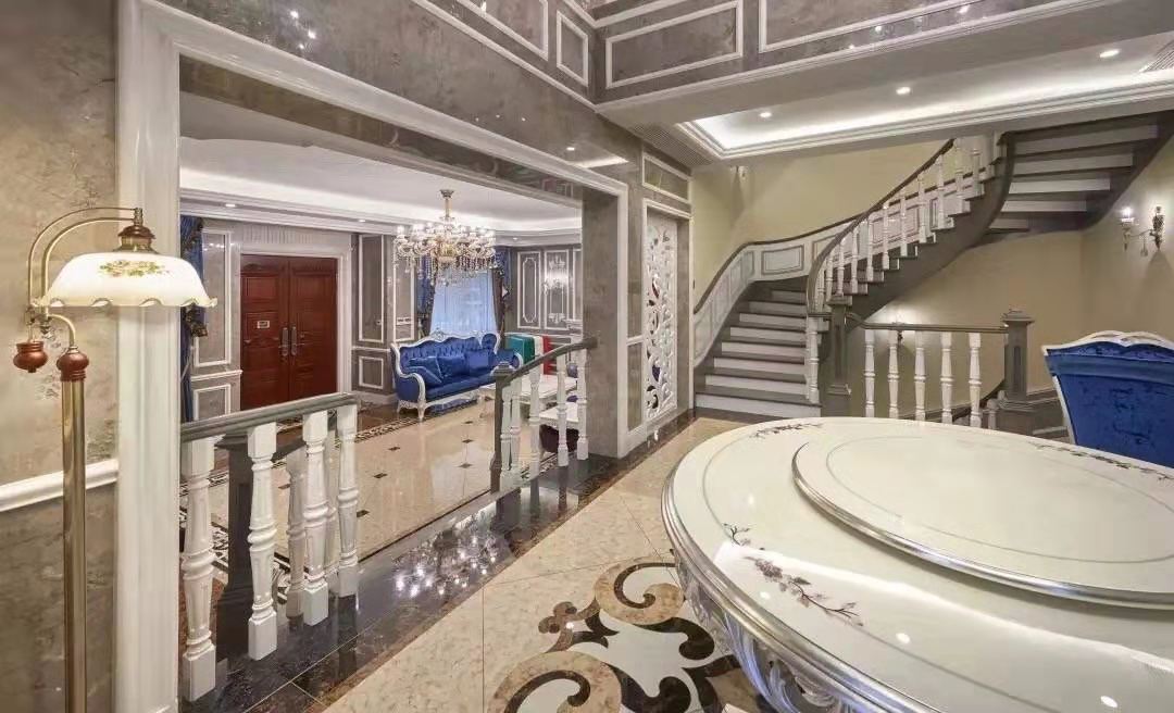 德陽市百通廣場歐式風(fēng)格別墅裝修案例