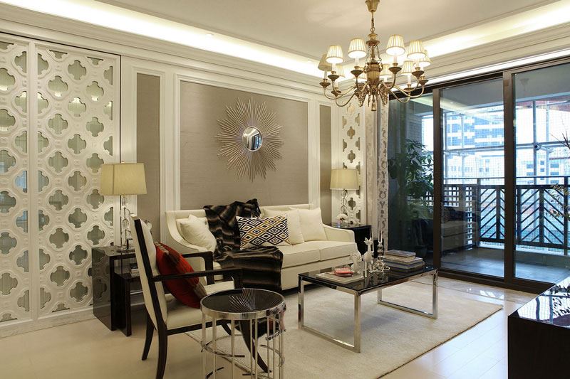 佛山市君御海城歐式風格三居室裝修案例