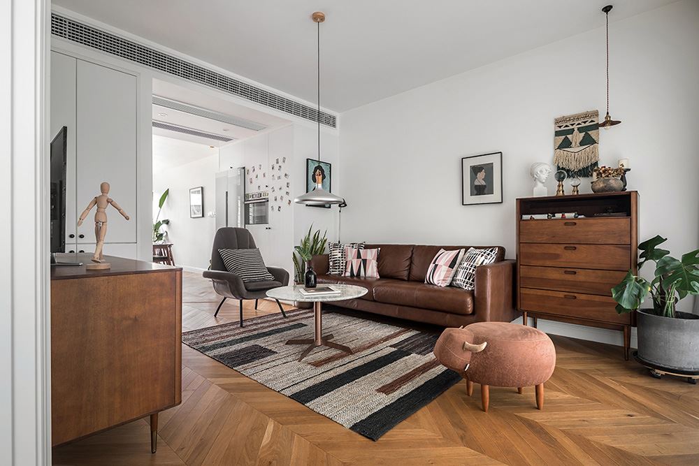 廣州市怡園小區北歐風格三居室裝修案例