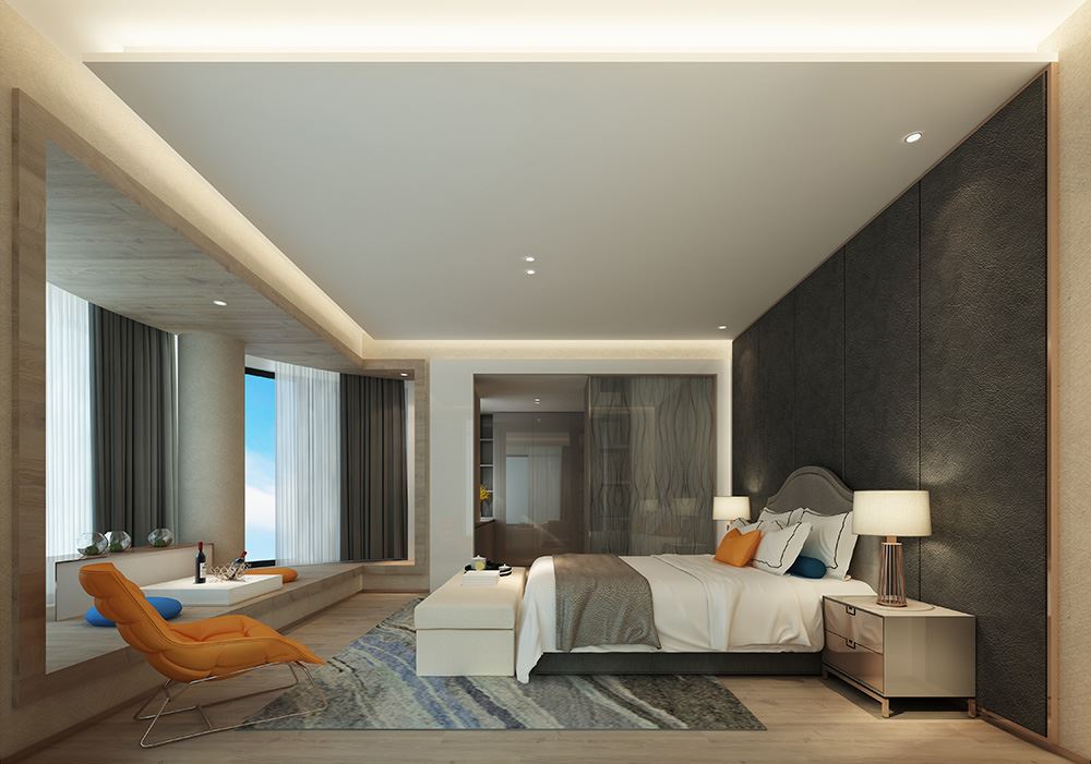 廣州市云溪四季現代簡約風格平層裝修案例