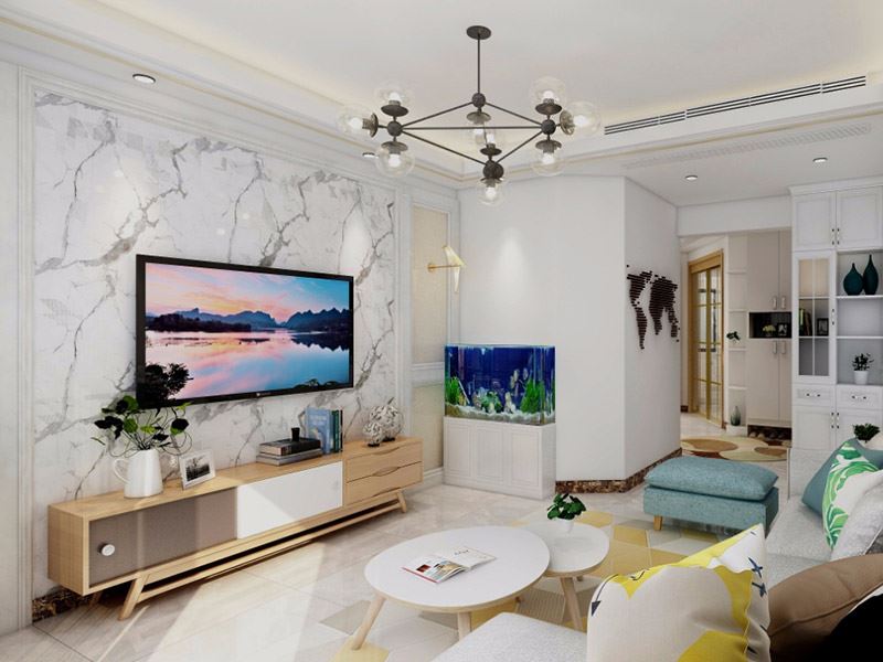 佛山市建發&middot;融創&middot;雅居樂丨和璽現代簡約風格二居室裝修案例