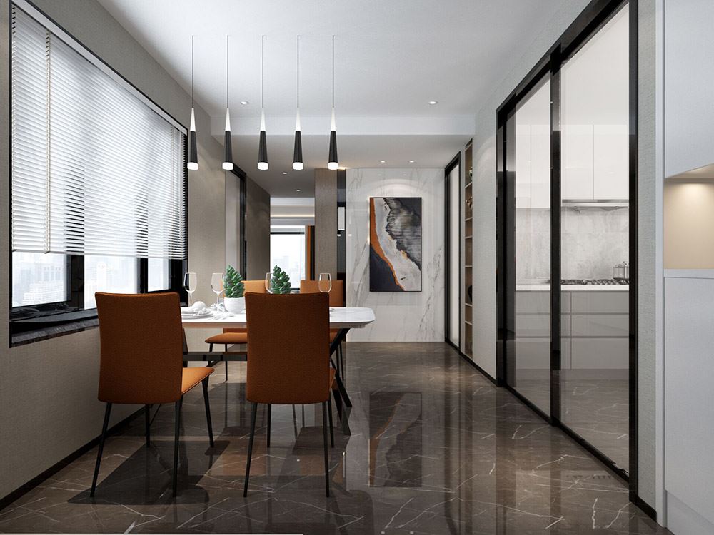 臺(tái)州市愛(ài)仕達(dá)半島名苑現(xiàn)代簡(jiǎn)約風(fēng)格二居室裝修案例