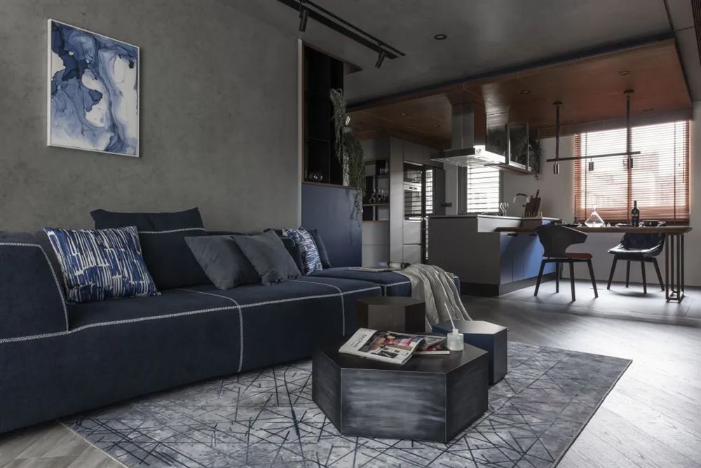 廣州市世茂珠江天鵝灣(海珠)現代簡約風格三居室裝修案例