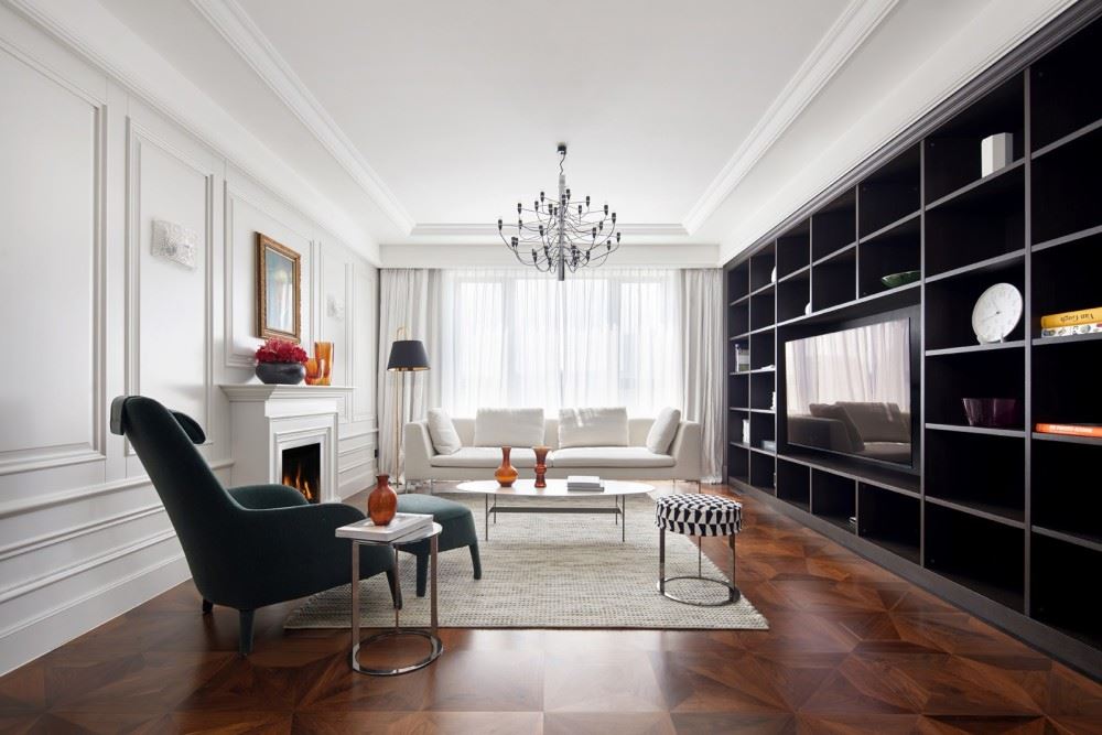 江門(mén)市名門(mén)壹號(hào)歐式風(fēng)格三居室裝修案例