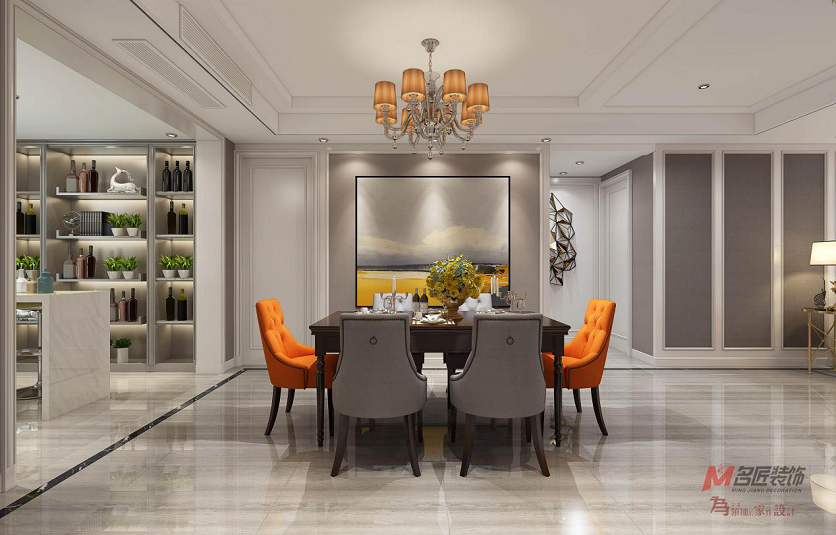 常州市綠都萬和城七區歐式風格復式裝修案例