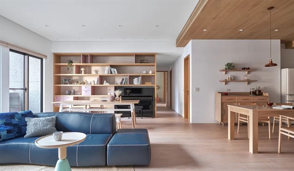 湛江市帝景居住宅小區現代簡約風格四居室裝修案例