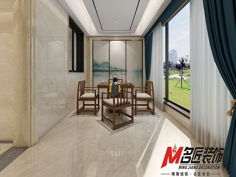 揭陽市曙光&middot;君和園現代風格三居室裝修案例