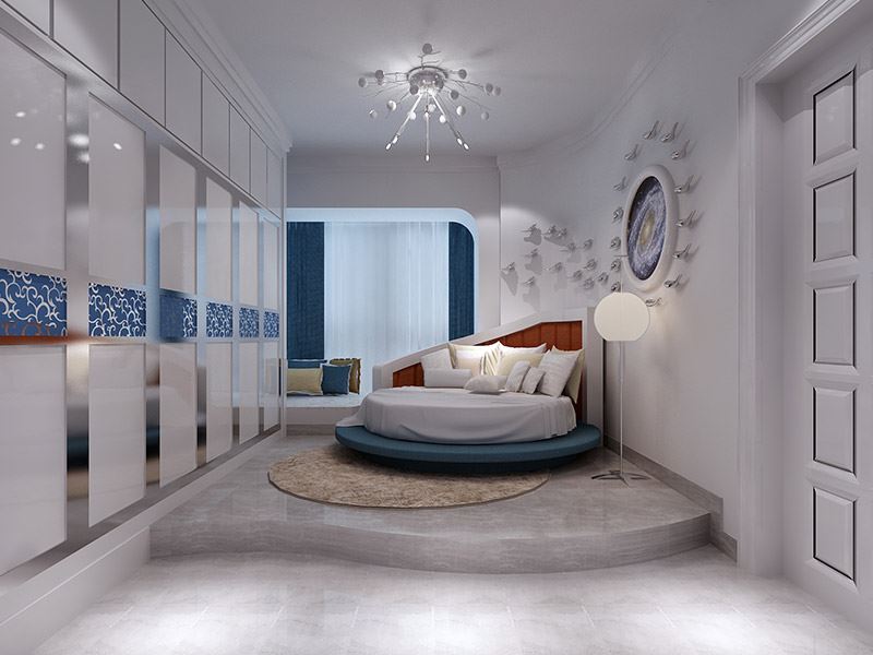 佛山市時代南灣現代簡約風格復式裝修案例