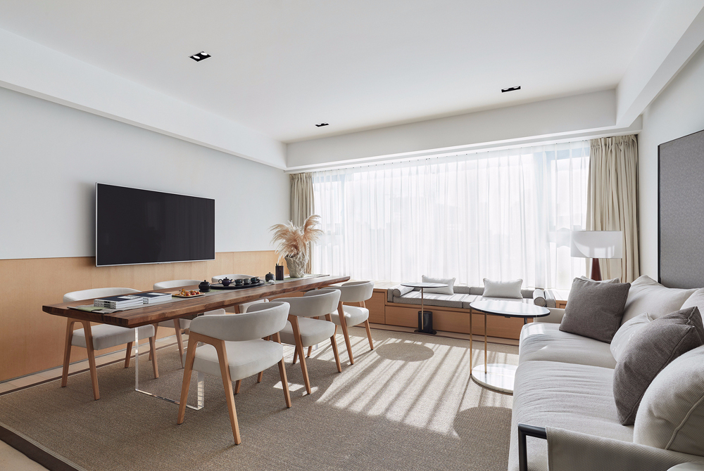 現代簡約風格室內家裝案例效果圖-餐廳 現代簡約風格室內家裝案例效果圖-餐廳