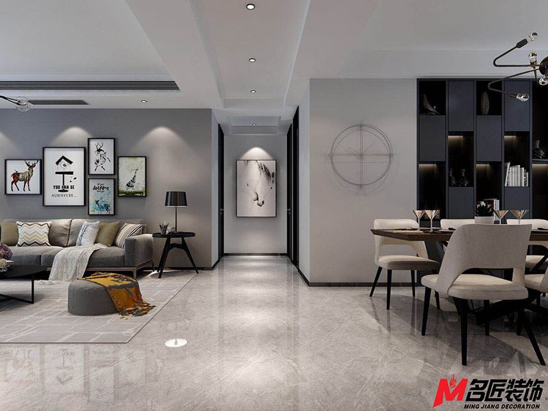 廣州市尚上名筑歐式風(fēng)格二居室裝修案例