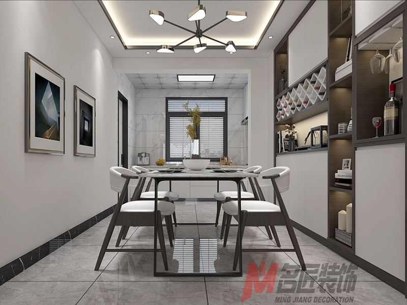 自貢市東大&middot;川南家居城一期現代簡約風格平層裝修案例