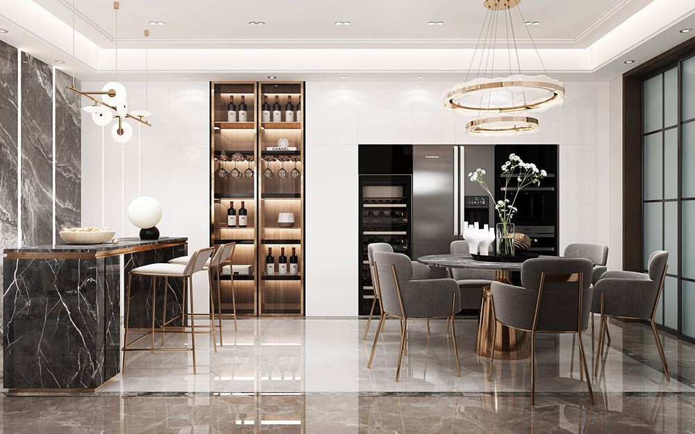 佛山市泰豐千璽灣現(xiàn)代簡約風(fēng)格三居室裝修案例