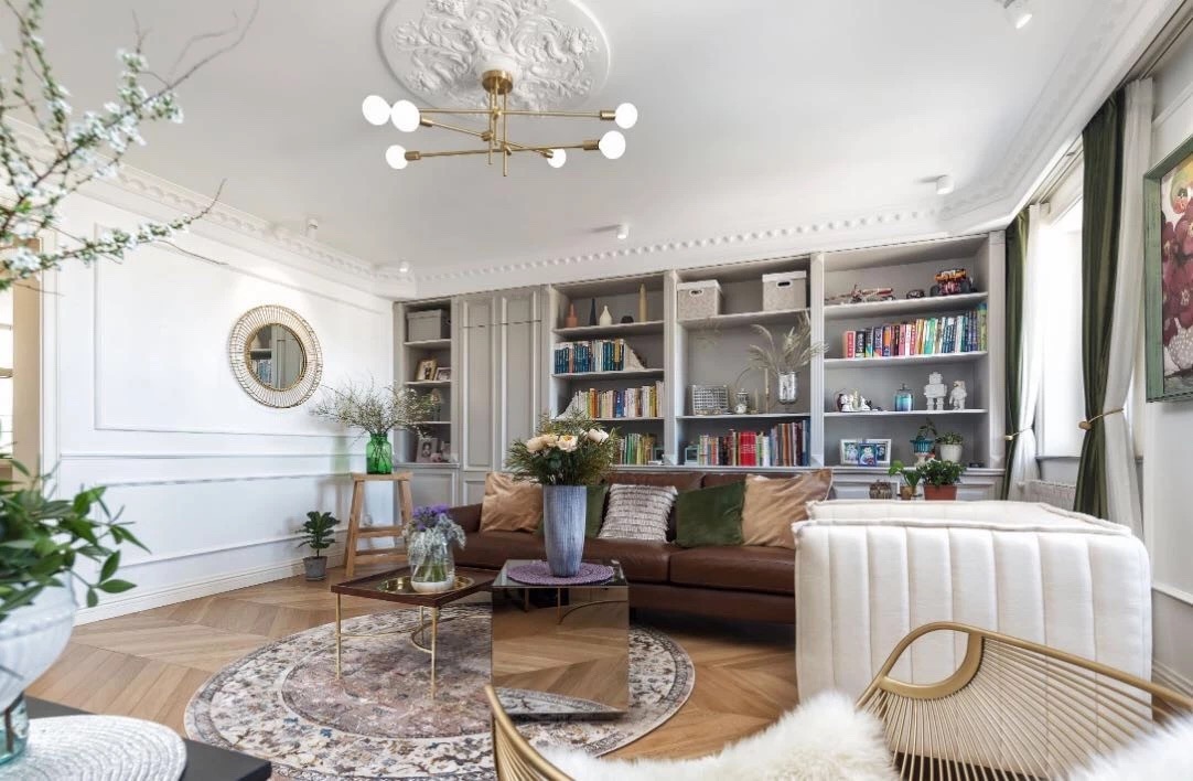 歐式現代風格家裝設計室內裝修效果圖-客廳 歐式現代風格家裝設計室內裝修效果圖-客廳