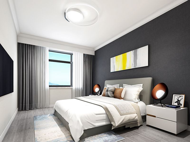 常州市泰和之春現(xiàn)代簡約風(fēng)格二居室裝修案例