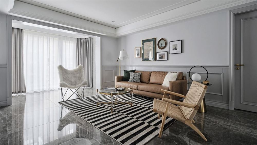 佛山市海倫堡菁華府現(xiàn)代簡(jiǎn)約風(fēng)格四居室裝修案例