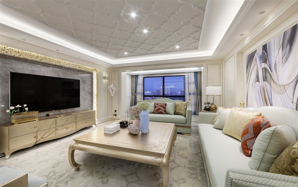 湛江市財富名門其他四居室裝修案例