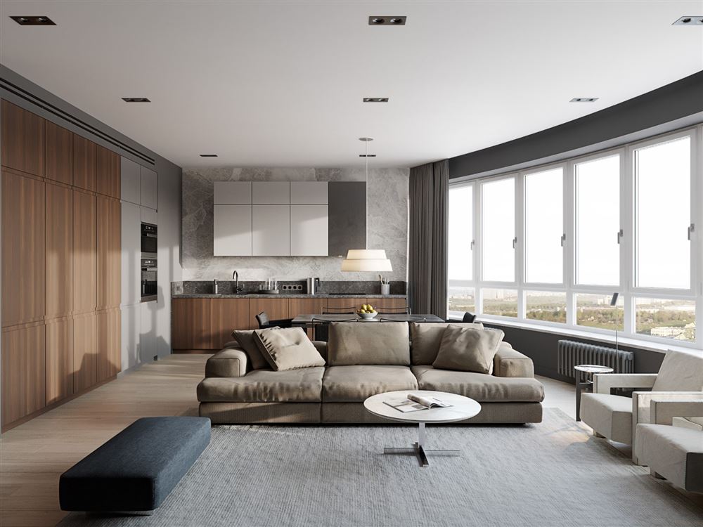 佛山市佛奧灣歐式風格三居室裝修案例