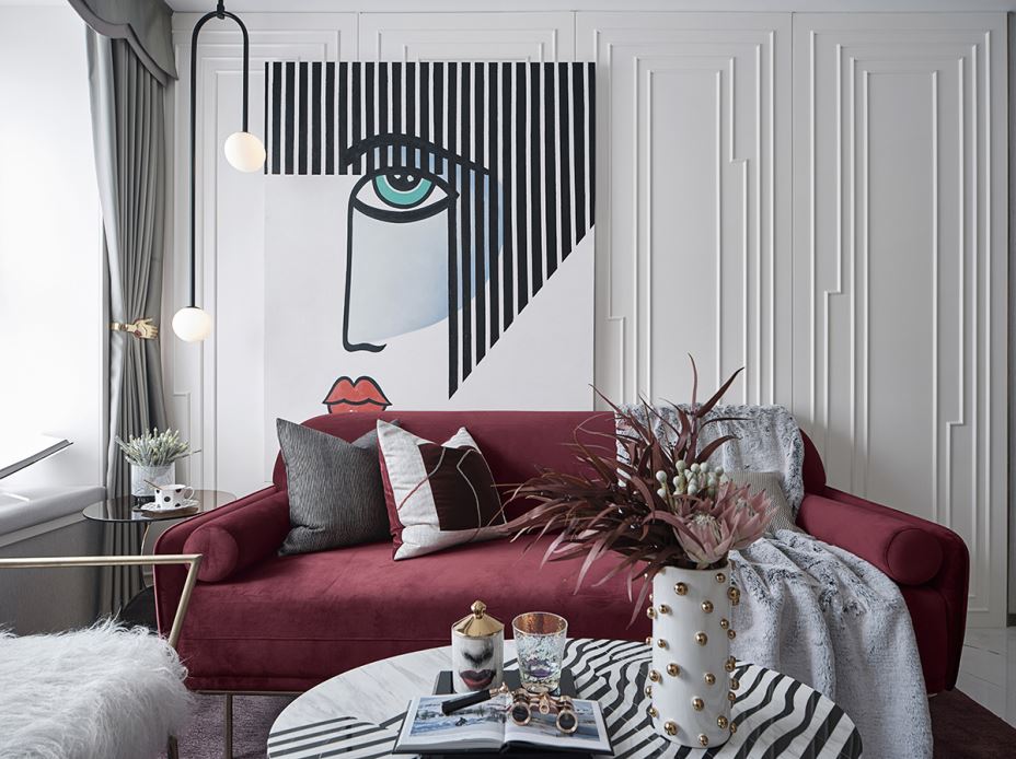 江門(mén)市陽(yáng)光新城輕奢風(fēng)格三居室裝修案例