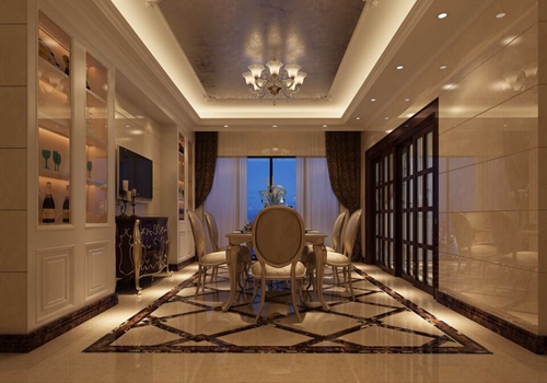 佛山市金地藝境天成歐式風格別墅裝修案例