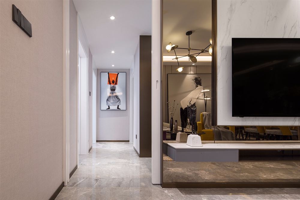 湛江市福民雅居北歐風格三居室裝修案例