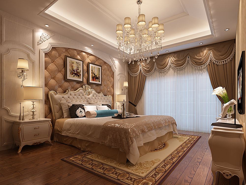 河源市東園二街四巷10號小區歐式風格別墅裝修案例