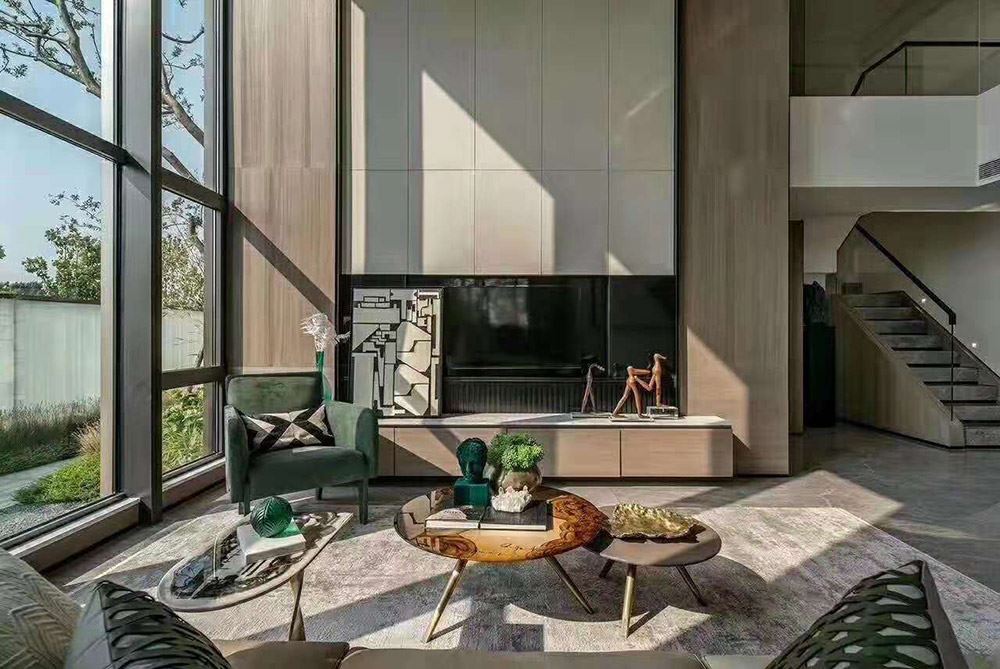 佛山市招商樾園現代簡約風格四居室裝修案例