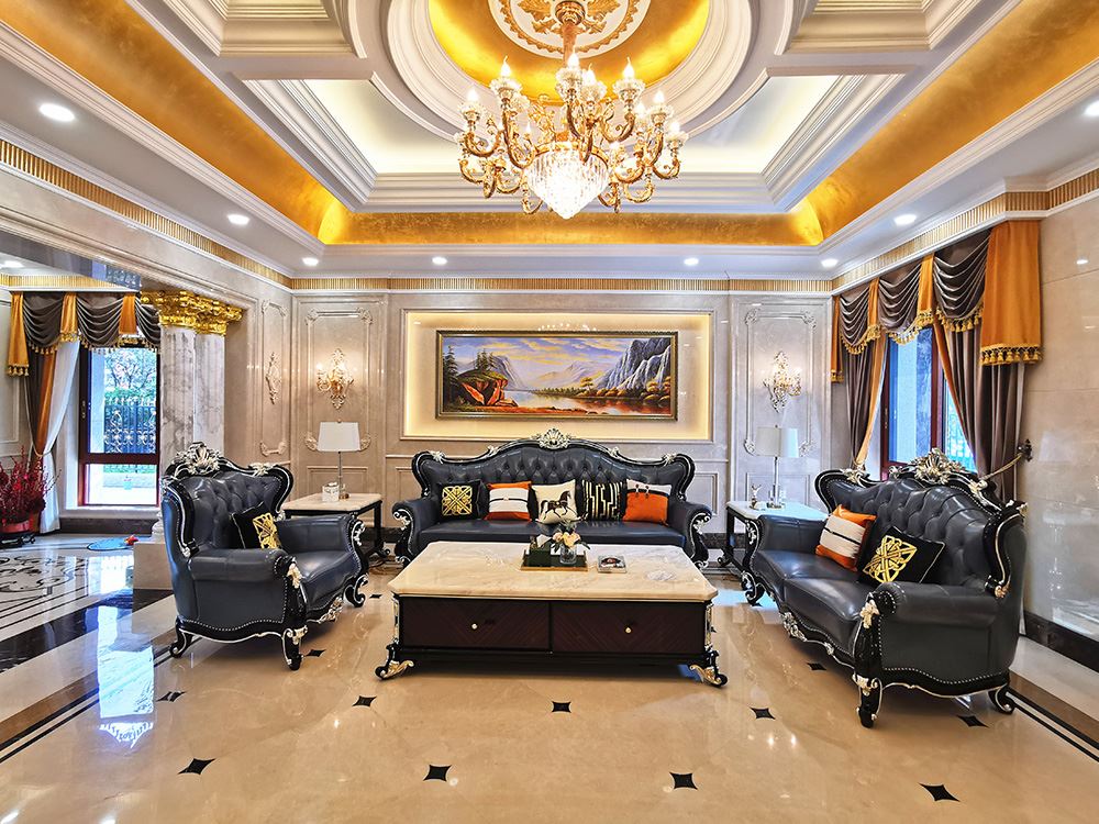 佛山市泰豐千璽灣歐式風(fēng)格別墅裝修案例