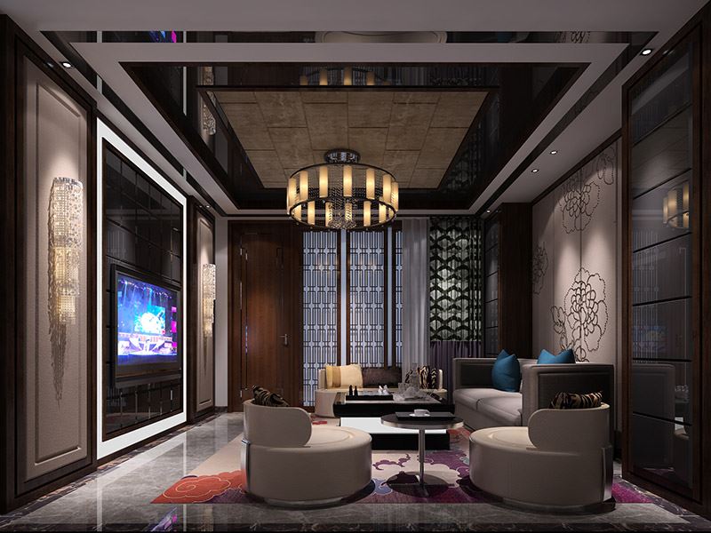 佛山市萬(wàn)科金域時(shí)光(商業(yè))新古典風(fēng)格別墅裝修案例