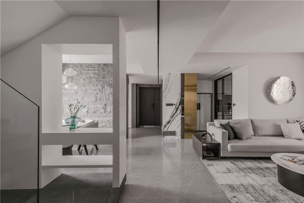 湛江市碧桂園城邦花園輕奢風格別墅裝修案例