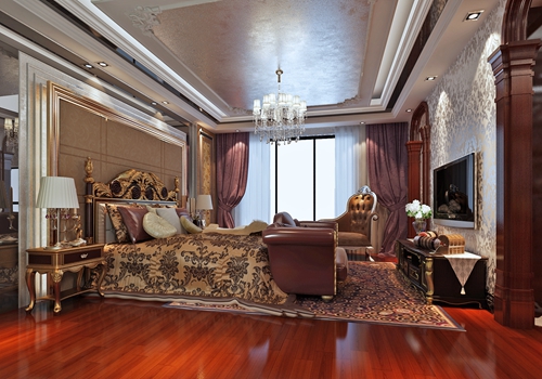 嘉興市錦繡南苑歐式風(fēng)格復(fù)式裝修案例