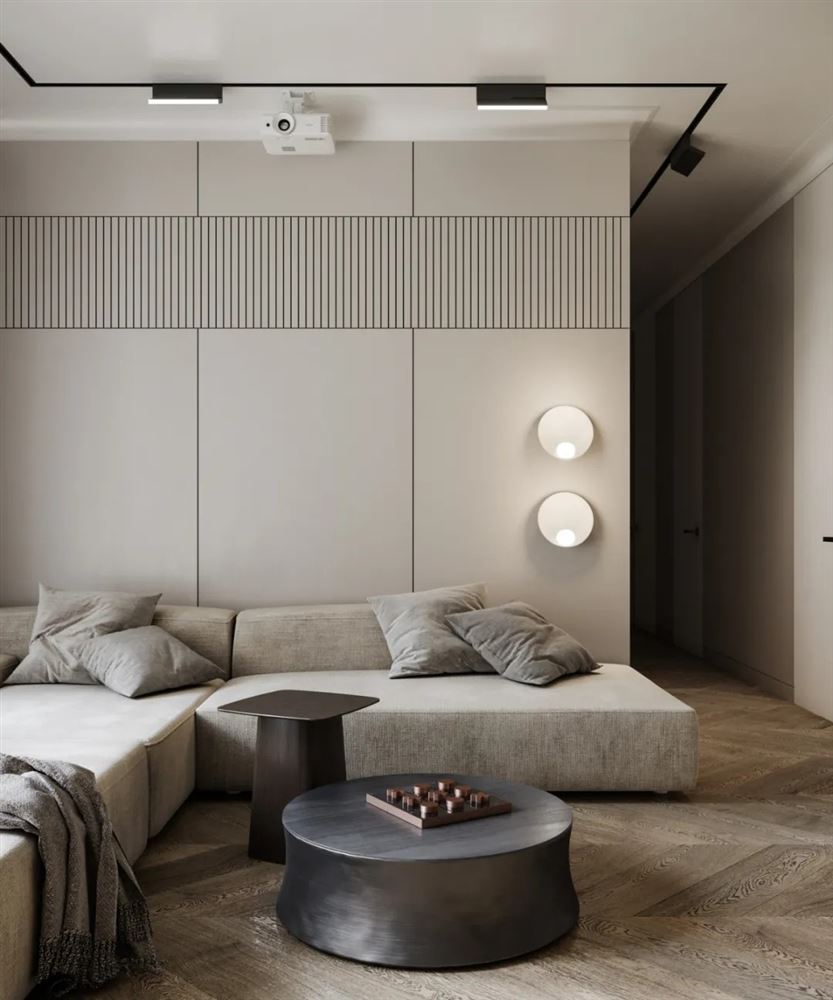 廣州市雅郡花園現(xiàn)代簡約風(fēng)格三居室裝修案例