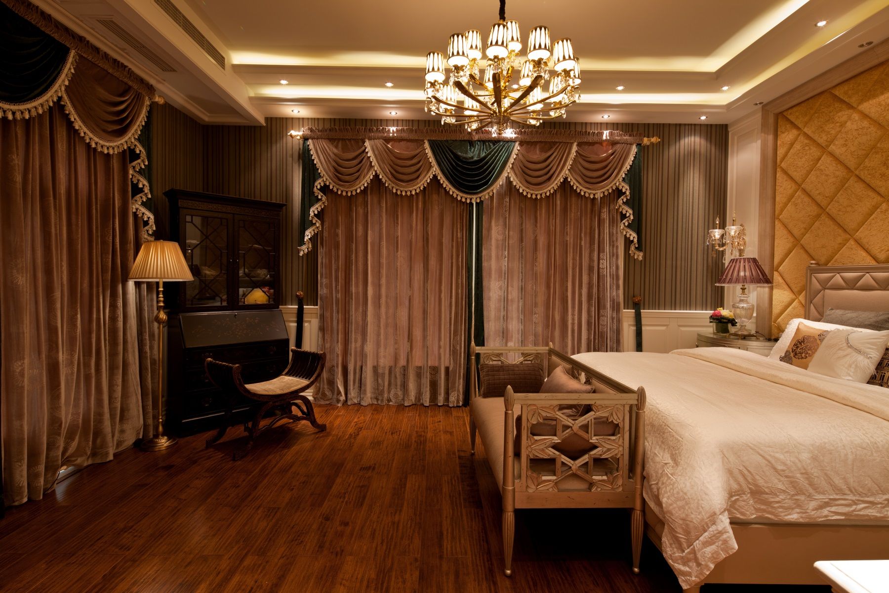 德陽市濱河公寓歐式風格別墅裝修案例